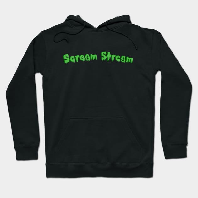 Scream Stream Text Logo Hoodie by Scream Stream 